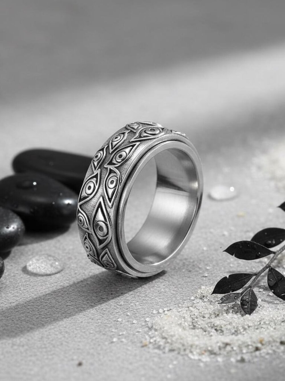 JJK-inspired Spinner Ring